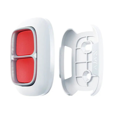 Держатель Ajax Holder для фиксации кнопок Button и DoubleButton white