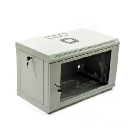 Настінна серверна шафа 6U економ, акрил (UA-MGSWL635G) Настінна серверна шафа 6U економ, акрил (UA-MGSWL635G)