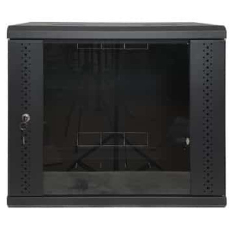 Серверна шафа 9U, EServer 600х500х503 (Ш*Г*В), скло, чорна Серверна шафа 9U, EServer 600х500х503 (Ш*Г*В), скло, чорна