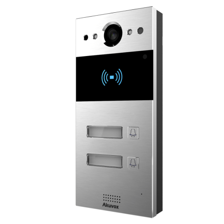 Двухабонентная вызывная панель Akuvox R20B Двухабонентная вызывная панель Akuvox R20B