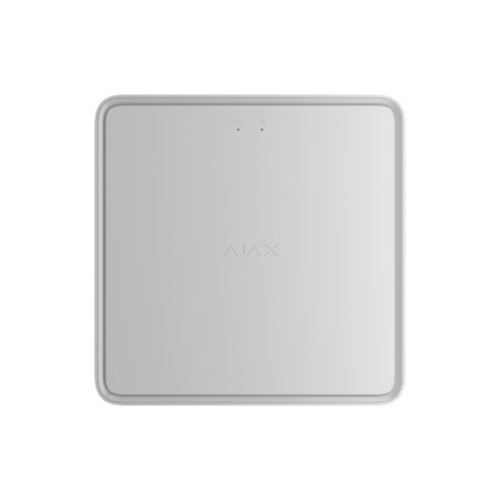 Бездротовий адресний ретранслятор радіосигналу Ajax EN54 Fire ReX Jeweller white для пожежної сигналізації