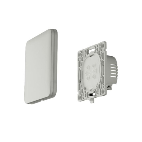 Умный одноклавишный выключатель Ajax LightSwitch 1-gang white