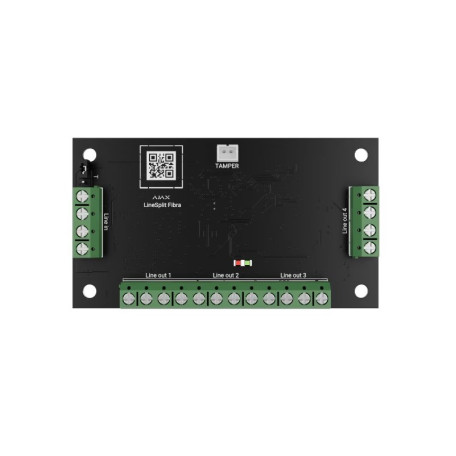 Модуль Ajax LineSplit Fibra для разветвления линии Fibra на четыре линии