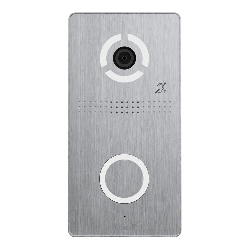 IP панель виклику Bas-IP AV-04SDI silver для IP-домофонів