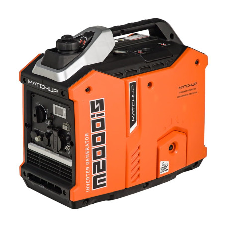 Инверторный бензиновый генератор BISON BS2000IS максимальная мощность 2 кВт