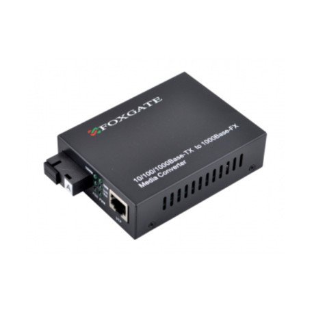 Медиаконвертер FoxGate EC-Q-1G-1SM-1310nm-20