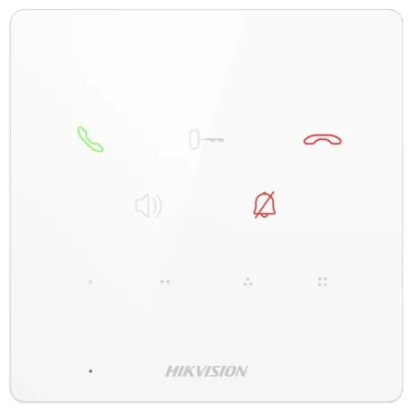Аудіодомофон IP мережевий POE Hikvision DS-KH6000-E1/White
