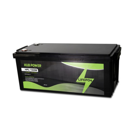 Аккумулятор LiFePO4 литий железо фосфатный 12.8В 200А·ч Hub Power HPL-12200