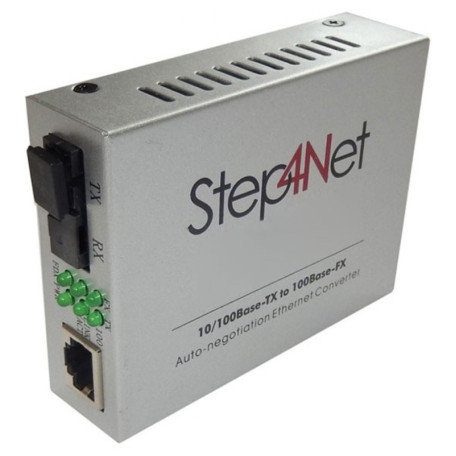 Медіаконвертер Step4Net MC-D-0,1-1SM-1310nm-20 Медіаконвертер Step4Net MC-D-0,1-1SM-1310nm-20