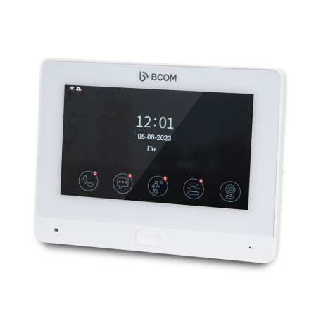 Wi-Fi відеодомофон 7" BCOM BD-760FHD/T White з підтримкою Tuya Smart Wi-Fi відеодомофон 7" BCOM BD-760FHD/T White з підтримкою Tuya Smart