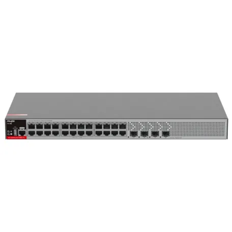 Коммутатор 28 портов управляемый Ruijie RG-S2915-24GT4MS-P-L PoE+ Layer 2+