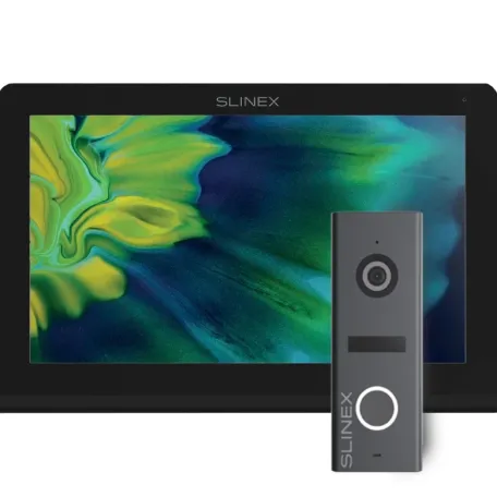 Комплект відеодомофона Slinex Nexo 7 black + ML-17HD graphite