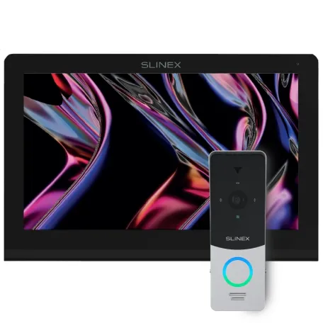 Комплект видеодомофона Slinex Nexo 10 black + ML-20HD (silver/black)
