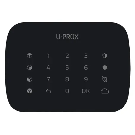 Беспроводная сенсорная клавиатура для четырех групп U-Prox Keypad G4 Black
