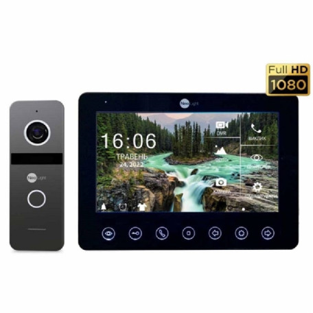Комплект видеодомофона NeoLight NeoKIT FHD Pro B/Graphite